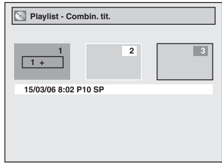 TOSHIBA DR265 - Vous pouvez combiner deux titres pour en creer un seul. - 2