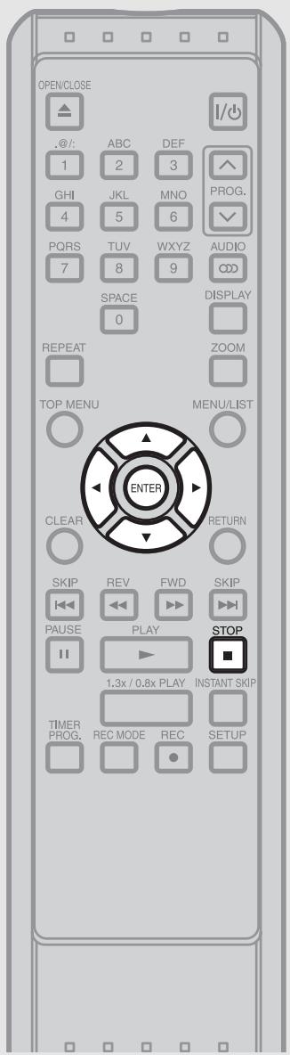 TOSHIBA DR265 - Appuyez sur [TOP MENU] pour afficher le menu de titres. - 4