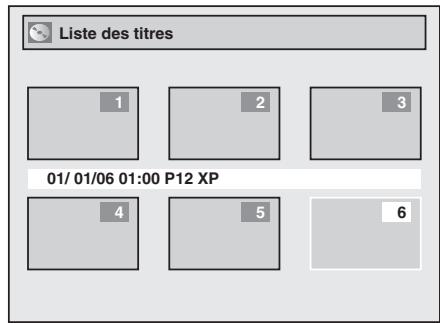 TOSHIBA DR265 - Appuyez sur [TOP MENU] pour afficher le menu de titres. - 1