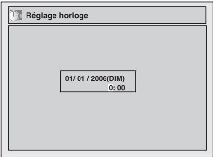 TOSHIBA DR265 - Réglage manuel de l'horloge - 4