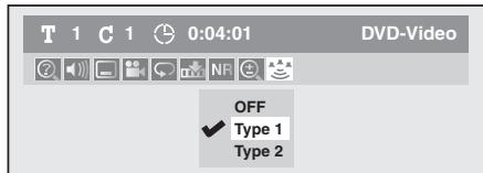 TOSHIBA DR265 - Changement de système Surround virtuel - 2