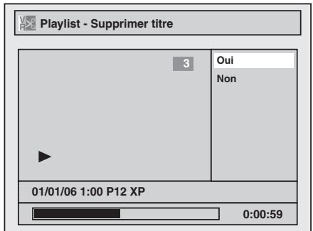 TOSHIBA DR265 - Sélectionnez « Oui » au moyen de [▲ /▼], puis appuyez sur [ENTER]. - 1