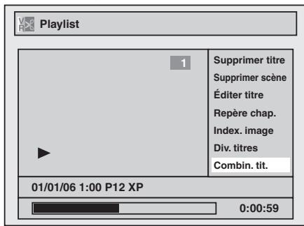 TOSHIBA DR265 - Vous pouvez combiner deux titres pour en creer un seul. - 1