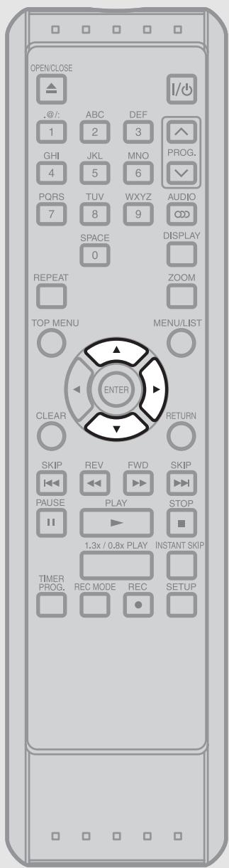 TOSHIBA DR265 - Entrez l'heure de début et de fin au moyen de [ / ] , puis appuyez sur [] . - 2