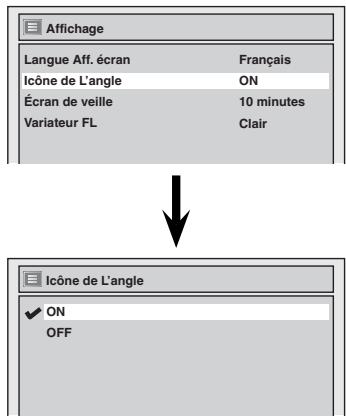 TOSHIBA DR265 - Icône de L'angle (Par défaut : ON) - 1
