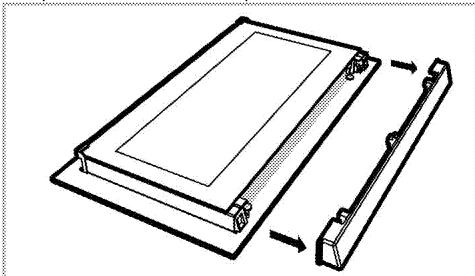 DARTY FSR63121DAC - Retrait de la vitre de la porte - 2
