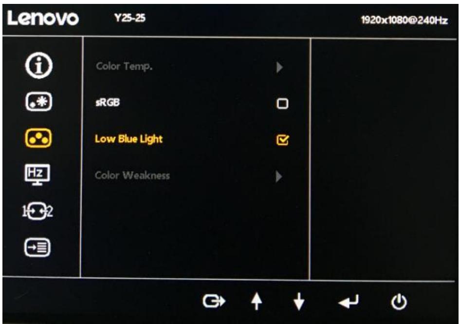 LENOVO Y25-25 - Faible lumière bleue - 4