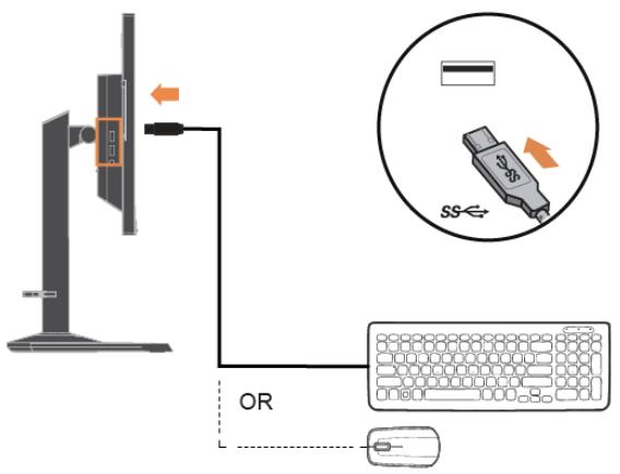 LENOVO Y25-25 - Connector et allumer votre moniteur - 18