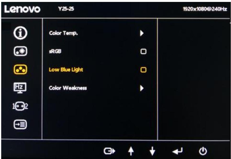 LENOVO Y25-25 - Faible lumière bleue - 3