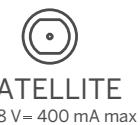 THOMSON 32HA2S13 - Connector l'antenne et l'alimentation - 2
