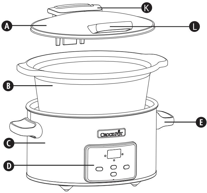 CROCK POT CSCO60X-01 - This appliance must be earthed. - 2