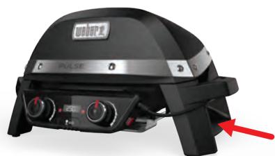 WEBER PULSE 2000 AVEC CHARIOT - PIECES DE RECHANGE - 7