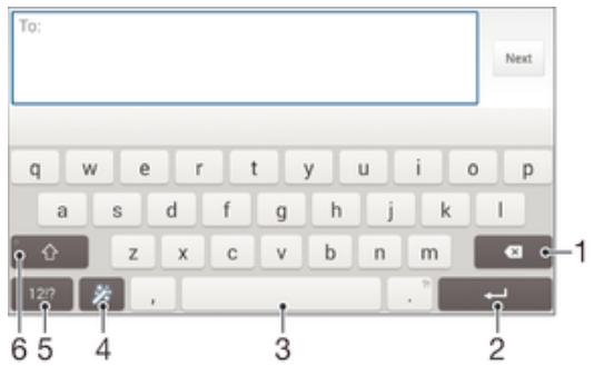 SONY Z3 BLANC - Clavier virtue - 1