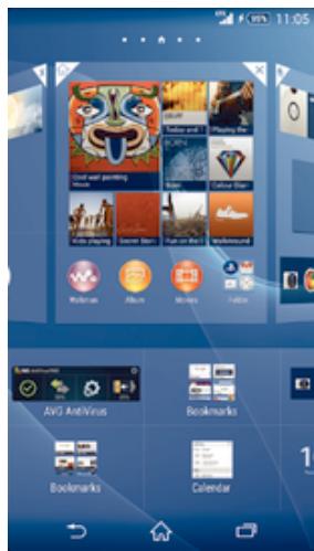 SONY Z3 BLANC - Widgets - 1