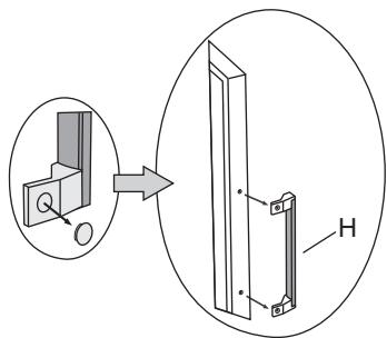 GORENJE ORB153BR4220480 - INVERSION DU SENS D'OUVERTURE DE LA PORTE - 11