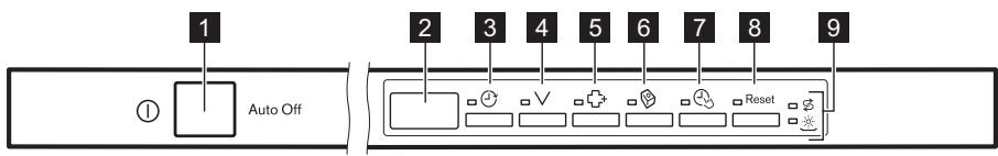 MAROUE F78420Vi0P - BANDEAU DE COMMANDE - 1