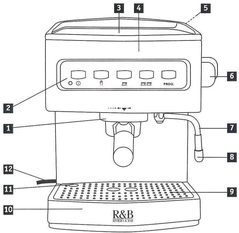 RIVIERA ET BAR CE 410 A - Description du produit - 1