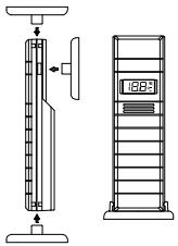 CROSSE TECHNOLOGY WD 9004 - POSITIONNEMENT DE L'EMETTEUR THERMO-HYGRO LOCAL - 1