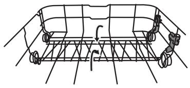 DARTY CLT5947EG - Replier les supports des étagères - 3
