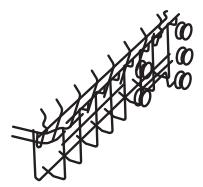 DARTY CLT5947EG - Falten Sie die Tassenregale zusammen - 2
