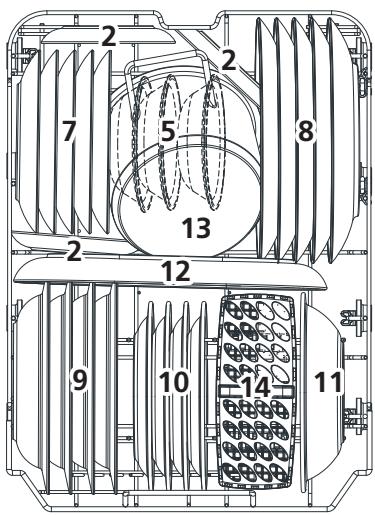 DARTY CLT5947EG - Panier inférieur : - 1
