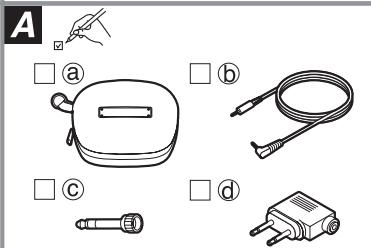 PANASONIC RP-HC500E-S - -Si vous voyagez ce symbole- - 3