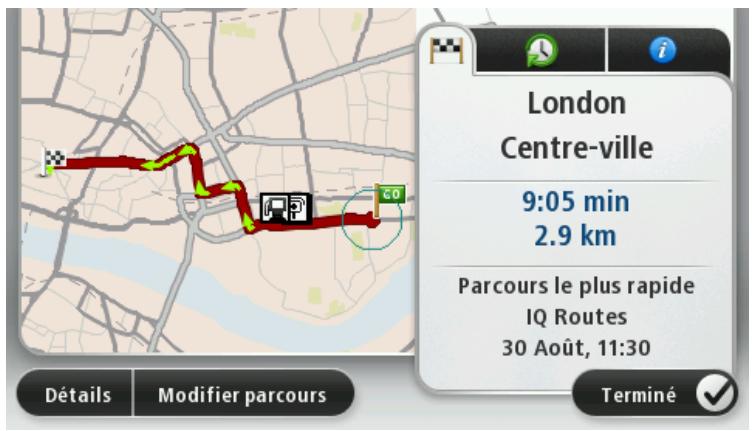 TOMTOM VIA 1505 CAN US MEX - Récapitulatif du parcours - 1