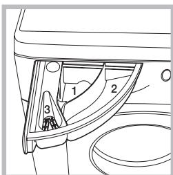 INDESIT WDIL75125EU - DISTRIBUTEUR DE LESSIVE - 1