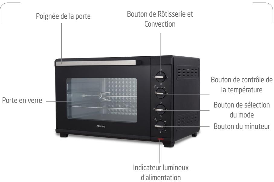 JOYAL PMF60A - DESCRIPTION DU FOUR - 1