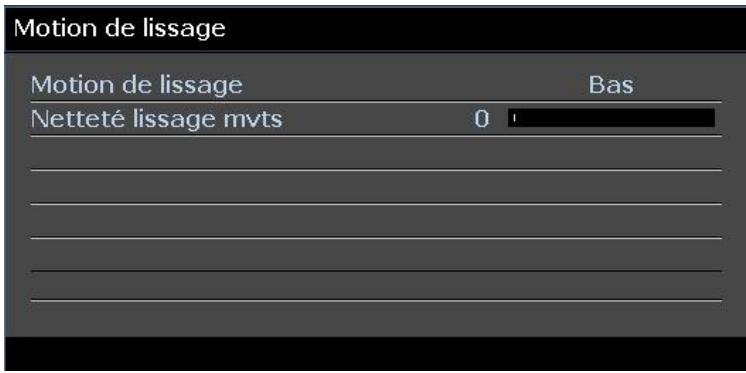 INFOCUS SP8604 - Motion de lissage - 1