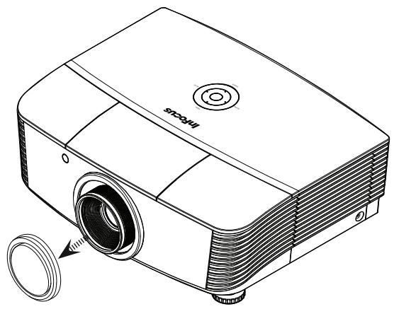 INFOCUS SP8604 - Démarrer le projecteur - 1