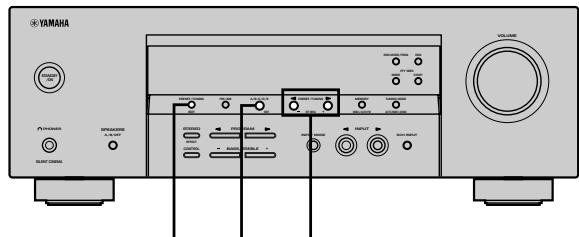 YAMAHA AV3005 - Echange de deux fréquences en mémoire - 1