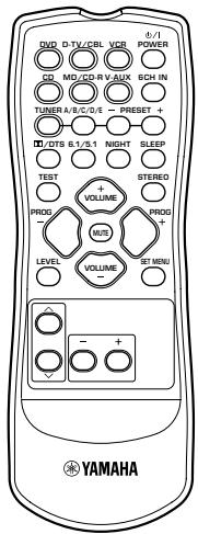 YAMAHA AV3005 - Accessoires fournis - 1