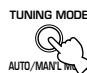 YAMAHA AV3005 - Appuyez sur la touche TUNING MODE (AUTO/MAN'L MONO) de manière que le témoin "AUTO" s'écaille. - 1