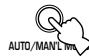 YAMAHA AV3005 - Appuyez sur la touche TUNING MODE (AUTO/MAN'L MONO) de manière que le témoin "AUTO" s'éteigne. - 1