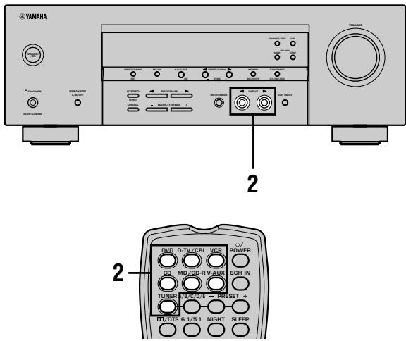 YAMAHA AV3005 - ENREGISTREMENT - 1