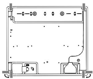 HOTPOINT-ARISTON TD 740 S IX/HA - Scheme de fixation des crochets - 4