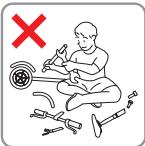 MINIMOTOR SPIDER 24.5 AH 60V - passagers est interdite - 1