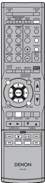 DENON AVR-1311 BKE2 - Utilisation d'un ipod - 1