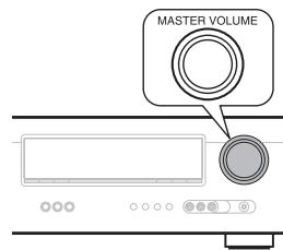 DENON AVR-1311 BKE2 - Réglage du volume principal - 2