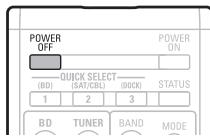 DENON AVR-1311 BKE2 - Mettre l'appareil en veille - 1