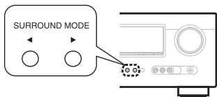 DENON AVR-1311 BKE2 - [Opérations directement depuis l'appareil] - 2