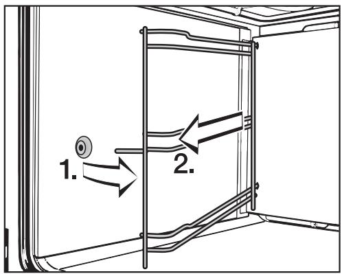 MI H6890BP - Démonter les supports de gradins avec les rails téléscopiques FlexiClips - 1