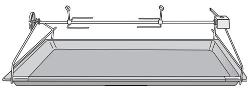 MI H6890BP - Plat universel et grille avec butée de sécurité - 6