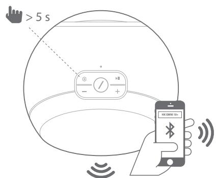 HARMAN KARDON OMNI 10+ - Connexion de votre enceinte au Bluetooth - 1