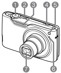 CASIO EX-Z450B - Appareil photo - 1