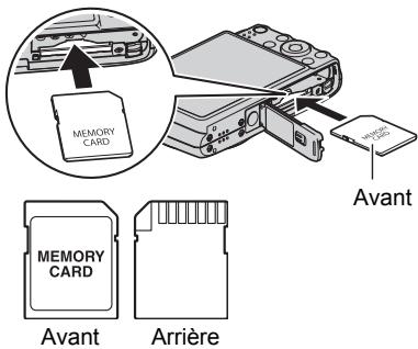 CASIO EX-Z450B - Insérez une carte mémoire. - 1