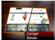 CASIO EX-Z450B - Utilisez [▲] et [▼] pour sélectionner « Corriger», puis appuyez sur [SET]. - 1