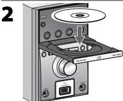 JVC UX-G6303E - Insertion d'un disque (sur la chaîne uniquement) - 2