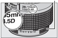 NIKON D130018-55 - Reconnaitre les objectifs à microprocesseur et de type G et D - 3